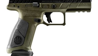 Beretta USA JAXA1F915PTODG APX A1 Full Size Frame 9mm Luger 15+1 4.25" Ported Barrel, OD Green Steel Optic Ready/Ported/Serrated Slide, Polymer Frame w/Picatinny Rail, Textured Grip, Ambidextrous