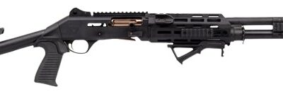 Panzer Arms PAM4NCSBBTMFSS M4 Pro AI Semi-Auto 3" 5+1 18.50" Black Ported Barrel, Black Aluminum Receiver w/Picatinny Rail, Skeleton Stock
