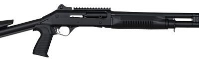 Panzer Arms PAM4TSSBSS M4 Semi-Auto 3" 5+1 18.50" Black Barrel, Black Aluminum Receiver w/Picatinny Rail, Black Skeleton Synthetic Stock & Grip