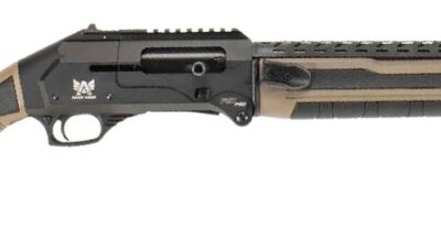 Panzer Arms PAFS1PROFSFDE FS1 Pro 12 Gauge Semi-Auto 3" 4+1 20" Black Shrouded Barrel, Black & Flat Dark Earth Cerakote Receiver w/Picatinny Rail, M-LOK Handguards, Flat Dark Earth Adj Cheekrest Synth