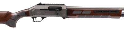 Panzer Arms PAFS1PROFSGREW FS1 Pro 12 Gauge Semi-Auto 3" 4+1 20" Black Shrouded Barrel, Disruptive Gray Cerakote Aluminum Receiver w/Picatinny Rail, Fixed Walnut Stock, Right Hand