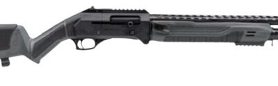 Panzer Arms PAFS1PROFSGRA FS1 Pro 12 Gauge Semi-Auto 3" 4+1 20" Black Shrouded Barrel, Gray Cerakote Receiver w/Picatinny Rail, M-LOK Handguards, Black Adj Cheekrest Synthetic Stock, Picatinny Rail Fo