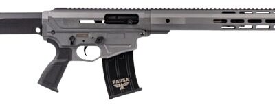 Panzer Arms PAAR12GLF AR12 G5 Semi-Auto 5+1 18.50" Gray Cerakote Aluminum/Polymer Receiver w/Picatinny Rail, M-LOK Handguards, Black Synthetic Stock
