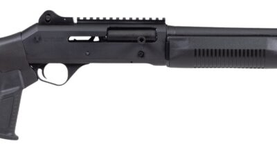 Panzer Arms PAM4TSSB M4 Semi-Auto 3" 5+1 18.50" Black Barrel, Black Aluminum Receiver w/Picatinny Rail, Black Fixed Synthetic Stock, Black Polymer Grip