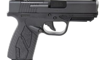 Bersa BP9MCCOR BPCC Sub-Compact 9mm Luger 8+1 3.30" Black Barrel, Matte Black Steel Optic Ready/Serrated Slide, Black Polymer Frame w/Accessory Rail, RMSc Footprint
