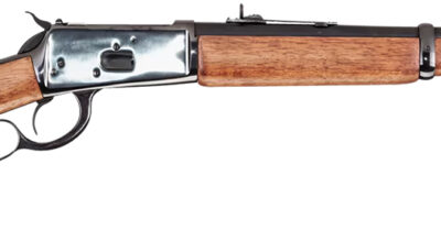Rossi 920442013 R92  Carbine 44 Rem Mag 10+1 20" Polished Black Oxide Steel Barrel & Receiver, Hardwood Fixed Stock, Right Hand