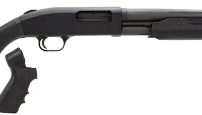 Mossberg 50521 500 Special Purpose 12 Gauge 5+1 3" 18" Barrel, Parkerized Finish, Aluminum Receiver, Synthetic Stock, Accu-Set Chokes, Includes Exclusive Pistol Grip Kit