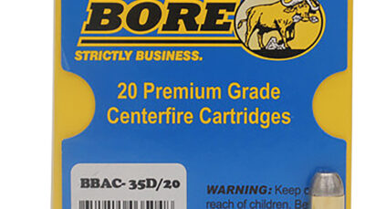 Buffalo Bore Ammunition 35D20 Personal Defense Strictly Business 460Rowland 255gr Hard Cast Flat Nose 20 Per Box/12 Case