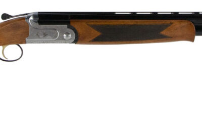 Dickinson GW12W30P Green Wing 12 Gauge Break Open 3" 2rd 30" Black Vent Rib Barrel, Silver Engraved Aluminum Receiver, Wood Stock, Right Hand