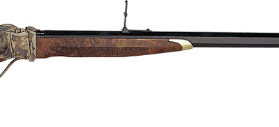Taylors & Company 210148 1874 Sharps Down Under Sport 45-70 Gov Caliber with 1rd Capacity, 34" Blued Barrel, Color Case Hardened Metal Finish & American Walnut Stock Right Hand (Full Size)