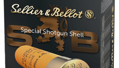 Sellier & Bellot SB12RSA Shotgun  12Gauge 2.75" 2 11/16oz 15 Rubber Pellets Shot 25 Per Box/10 Case