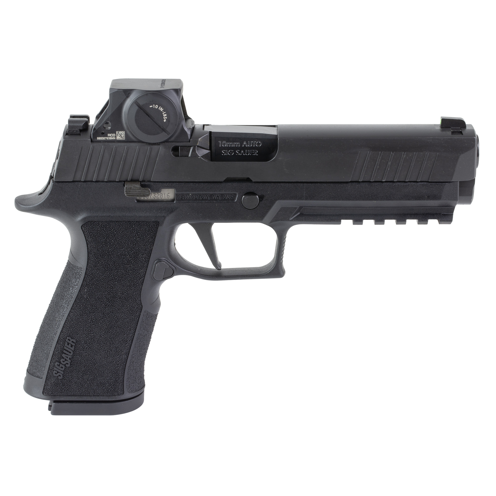 SIG P320 10MM 5" 15RD BLK SIGLOC PRO