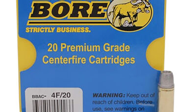 Buffalo Bore Ammunition 4F20 Deer Grenade Strictly Business 44Rem Mag +P 240gr Gas Checked Hollow Point 20 Per Box/12 Case