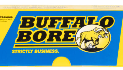 Buffalo Bore Ammunition 42A20 Premium Supercharged Strictly Business 35Whelen 225gr Spitzer Boat Tail 20 Per Box/12 Case