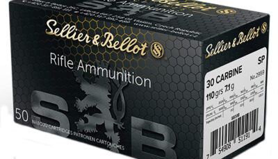 Sellier & Bellot SB30B Rifle  30Carbine 110gr Soft Point 50 Per Box/20 Case