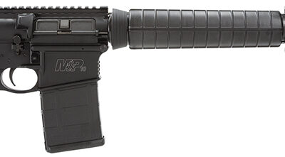 Smith & Wesson 811308 M&P10 Optic Ready 308/7.62x51mm NATO 20+1 18" Armornite Barrel, Matte Black Receiver, Black 6 Position Stock & Polymer Grip, Ambidextrous Manual Safety