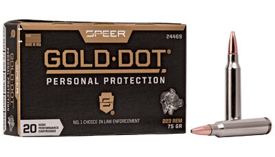 SPR GOLD DOT 223 REM 75GR SP 20/200