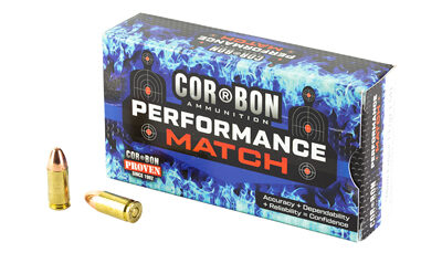 CORBON 9MM LUGER 147GR FMJ 50/1250