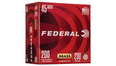 FED CHAMP 45ACP 230GR FMJ 200CT