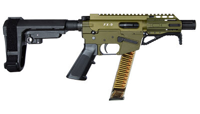FRD ORD FX9 SBA3 9MM 4" 32RD ODG