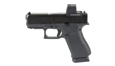 GLOCK 43X 9MM 15RD MOS HOLO EPS BLK