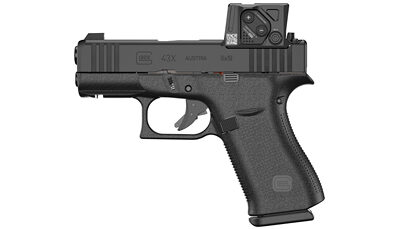GLOCK 43X 9MM 10RD MOS8 COA FR BLK