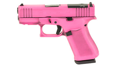 GLOCK 43X 9MM 10RD BUBBLE GUM BW