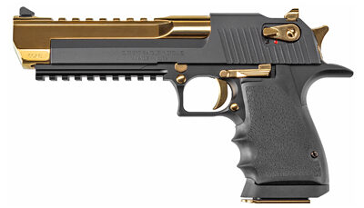 DE L6 44MAG 6" 8RD BLK/GLD