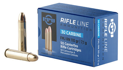 PPU .30 CARBINE 110GR FMJ 50/500