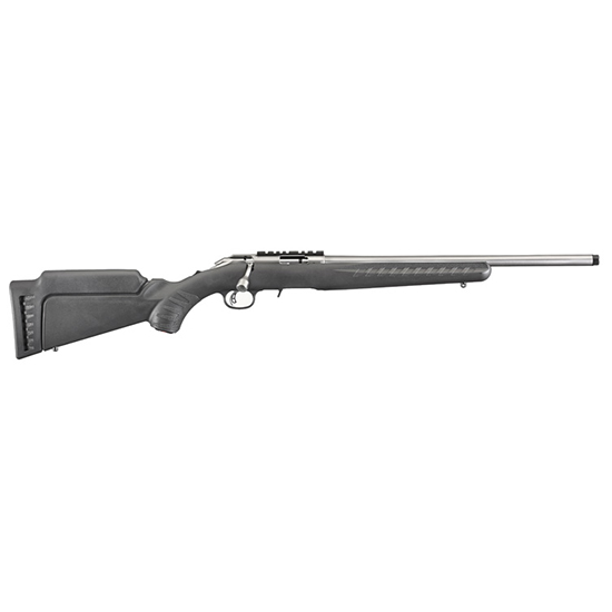 RUG AMERICAN RIMFIRE SS 22MAG 18 TB BLK SYN 9RD