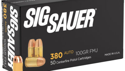 SIG AMMO 380ACP 100GR ELITE BALL FMJ 50/20