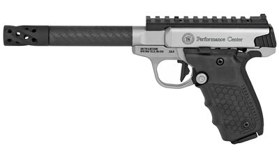 S&W PC VICTORY 22LR 6" 10RD CARBON