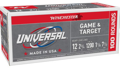 WIN UNIVERSAL 12GA 2.75 #7.5 1-1/8OZ 100/2