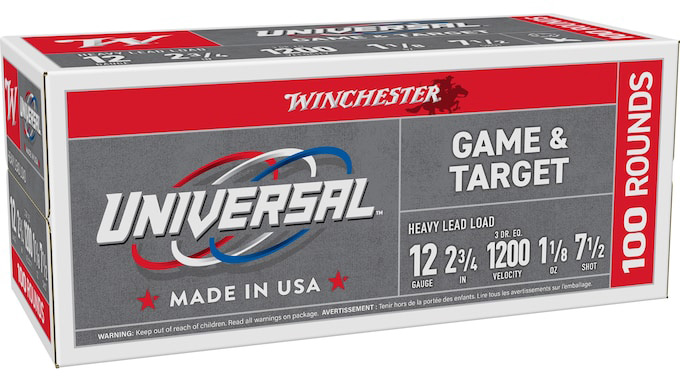 WIN UNIVERSAL 12GA 2.75 #7.5 1-1/8OZ 100/2
