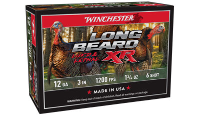 WIN LB XR TRKY 12GA 3" #6 1.75OZ 10/