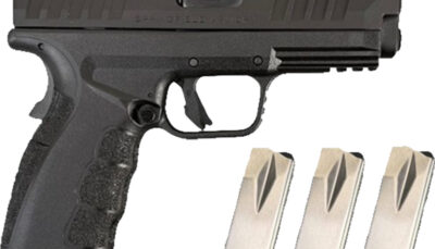 SPR XD MOD.4 9MM 4 BLK OSP 16RD GEAR PAC