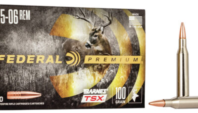 Federal P2506H Premium 25-06Rem 100gr Barnes TSX 20 Per Box/10 Case