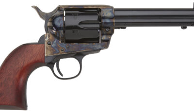 Pietta HF45CHS512NM 1873 Great Western II Californian 45 Colt (Long Colt) 6rd 5.50" Blued Steel Barrel & Cylinder, Color Case Hardened Steel Frame, Walnut Grip, Exposed Hammer