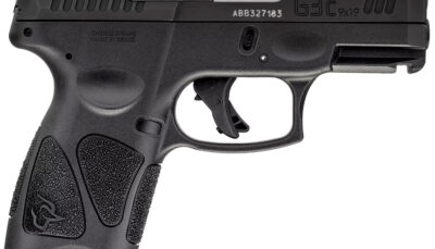 Taurus 1G3C9312X10 G3C  Compact Frame 9mm Luger 10+1 3.26" Matte Stainless Steel Barrel, Matte Black Tenifer Serrated Steel Slide, Black Polymer Frame w/Picatinny Rail, Black Polymer Grip, Right Hand