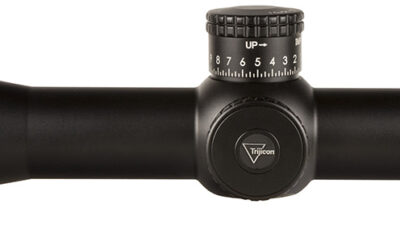 Trijicon 200162 AccuPoint  Satin Black 4-24x50mm 30mm Tube Illuminated Duplex w/Green Dot Reticle  Second Focal Plane