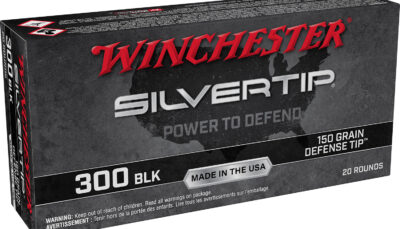 Winchester Ammo W300ST Silvertip  300Blackout 150gr Defense Tip 20 Per Box/10 Case