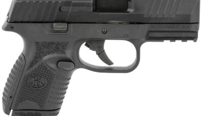 FN 66100816 509C Steel Frame 9mm Luger 10+1, 3.70" Black Steel Barrel, Matte Black Serrated Stainless Steel Slide & Polymer Frame w/Picatinny Rail, Black Interchangeable Backstrap Grip, Ambidextrous