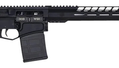 Diamondback DB1032C001 DB10 308 Win 18" 20+1 Black Adjustable Magpul CTR Stock Black Magpul MOE K2 Grip with Black Gold Lower 15" M-Lok