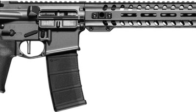 Patriot Ordnance Factory 01649 Minuteman Direct Impingement *CA Compliant 5.56x45mm NATO 16.50" 10+1 Tungsten Rec/14.5" M-Lok Handguard Black Nitride Barrel Black Polymer 6 Position MFT Stock & Grip