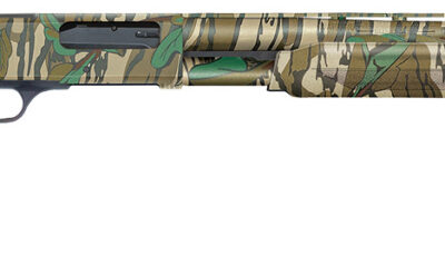 Mossberg 62232 835 Ulti-Mag Full Size 12 Gauge Pump 3.50" 5+1 24" Mossy Oak Greenleaf Vent Rib Barrel & Optic Ready Receiver, Oak Greenleaf Synthetic Stock, Right Hand