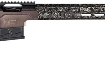 Christensen Arms 8010310700 Modern Precision 7mm PRC 26" Threaded Carbon Fiber Barrel 5+1, Black Nitride Finish, Desert Brown Anodized Folding Stock, Polymer Grip