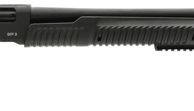 Gforce Arms GFP3REX GFP3REX 12 Gauge Pump 3" 4+1 20" Black Steel Barrel, Black Picatinny Rail Receiver, Black Rubber Grip