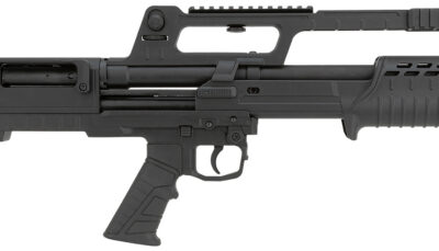 Escort HEBP20180001 BullTac PX 20 Gauge Pump 3" 5+1 18" Black Stainless Steel Barrel, Black Aluminum/Polymer Receiver w/Picatinny Rail, Black Bullpup Synthetic Stock, Black Grip