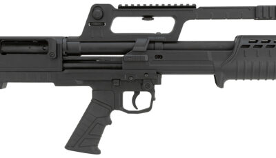Escort HEBP41180001 BullTac PX 410 Gauge Pump 3" 5+1 18" Black Stainless Steel Barrel, Black Aluminum/Polymer Receiver w/Picatinny Rail, Black Bullpup Synthetic Stock, Black Grip