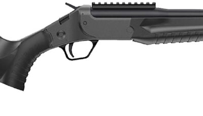 Rossi LWC65CMBK LWC  6.5Creedmoor 1rd 16.50" Black Oxide Threaded Barrel, Black Picatinny Rail Steel Receiver, Black Fixed Synthetic Stock